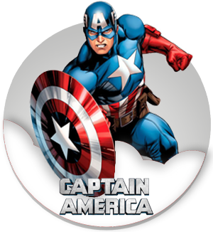 Customized items: Captain America Customized items: Captain America